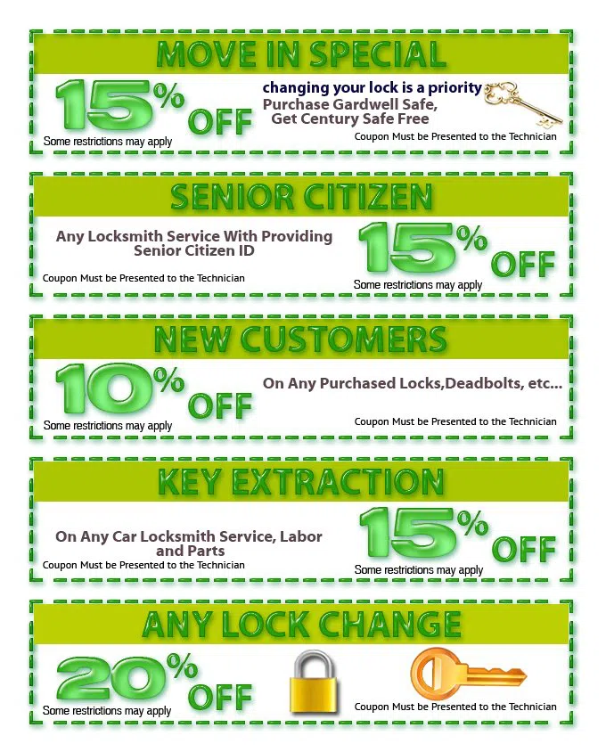 Father Son Locksmith Store Whittier, CA 310-975-3535 - coupon